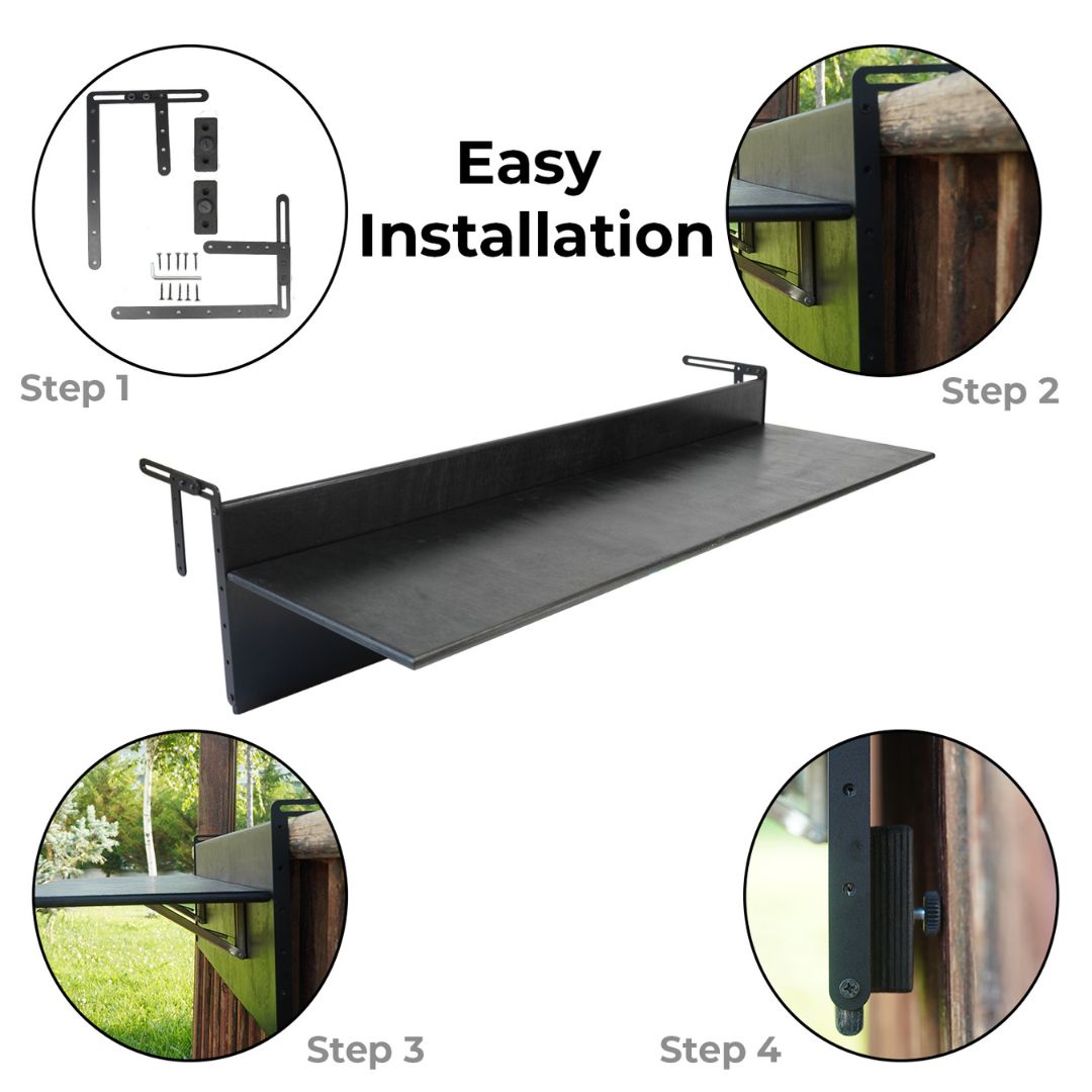 Hardware for the Balcony Bar Table