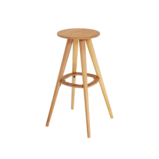 Round Wooden Stool