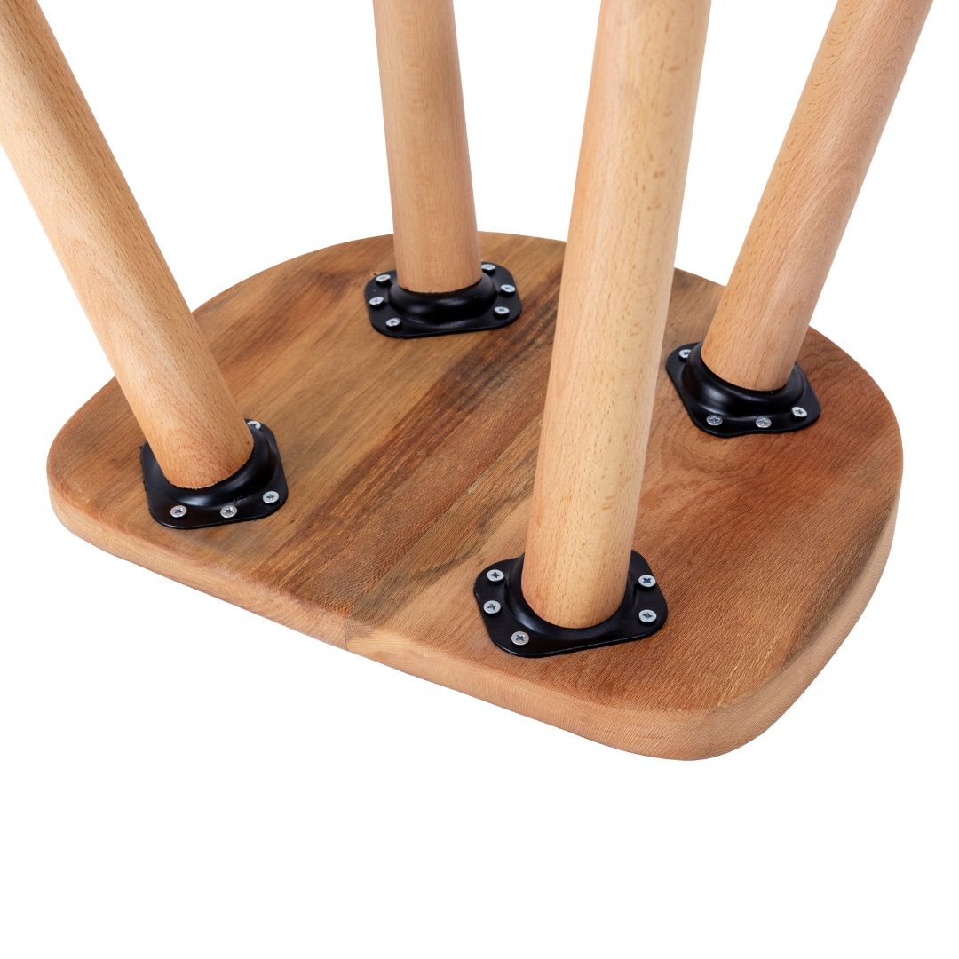 Thick Seat Wooden Stool